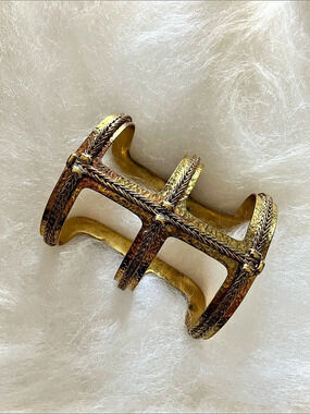 Solid Brass Cuff Bracelet